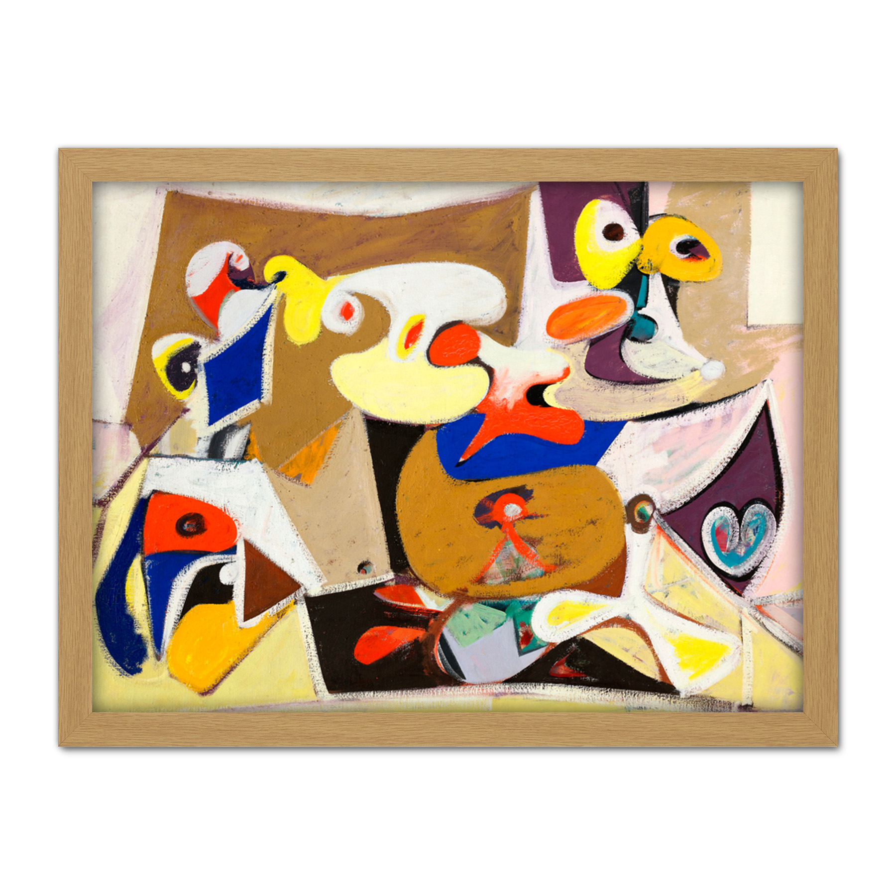 Gorky Arshile After Khorkom Abstract Painting Large Framed Art Print - Bild 14 von 25