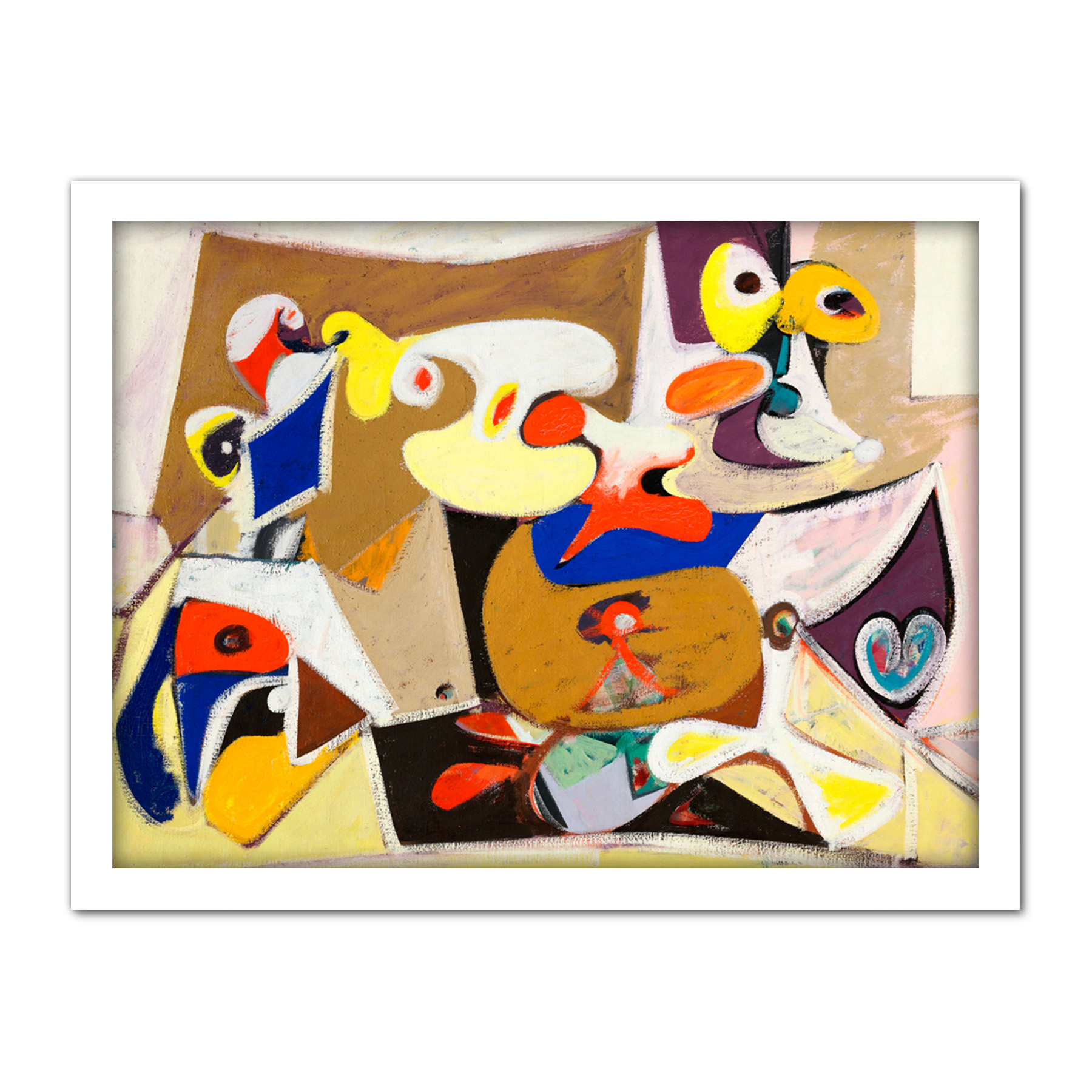 Gorky Arshile After Khorkom Abstract Painting Large Framed Art Print - Bild 20 von 25