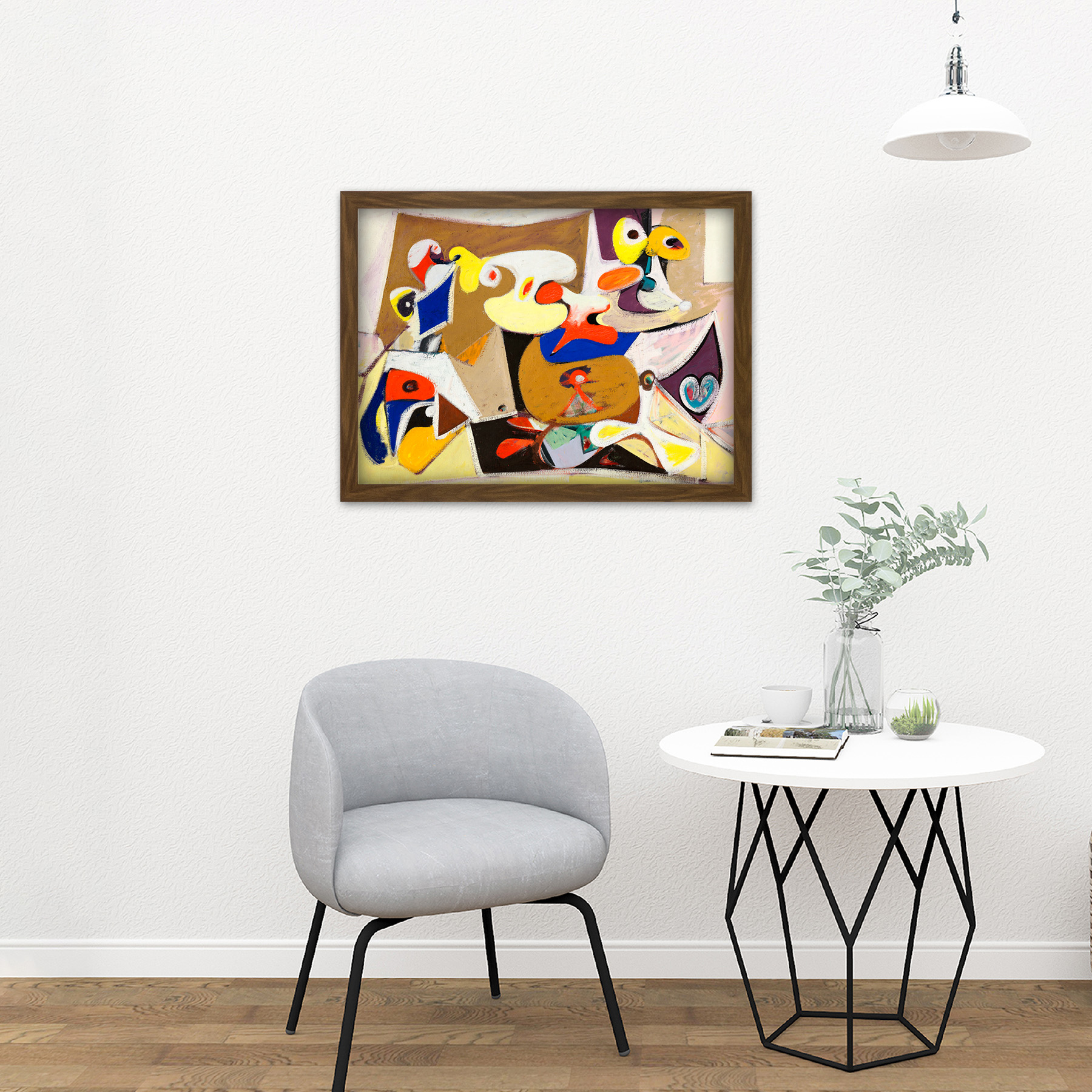 Gorky Arshile After Khorkom Abstract Painting Large Framed Art Print - Bild 9 von 25