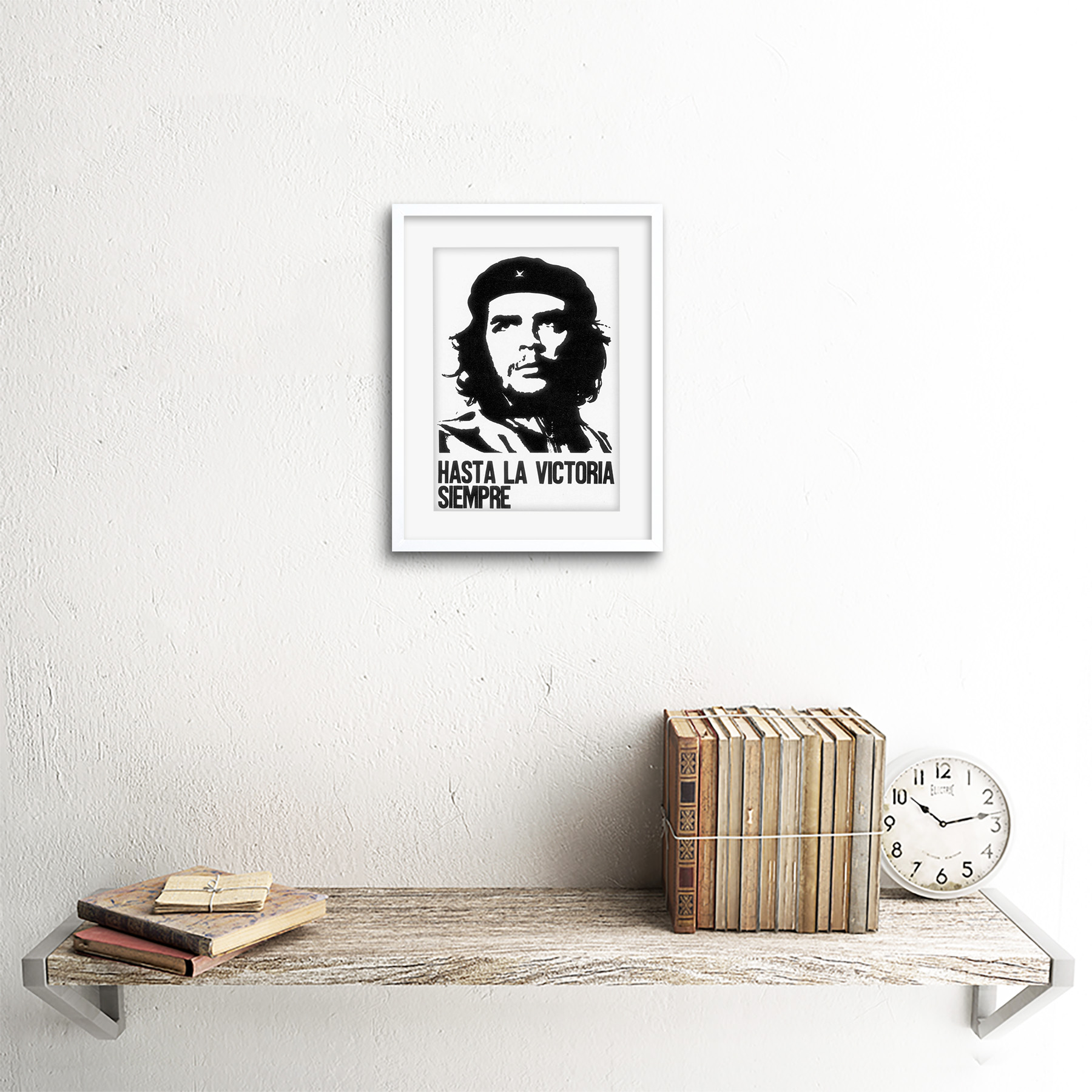 Propaganda Cuba Guatemala Revolution Maya Rifle Solidarity 12X16 Framed Print