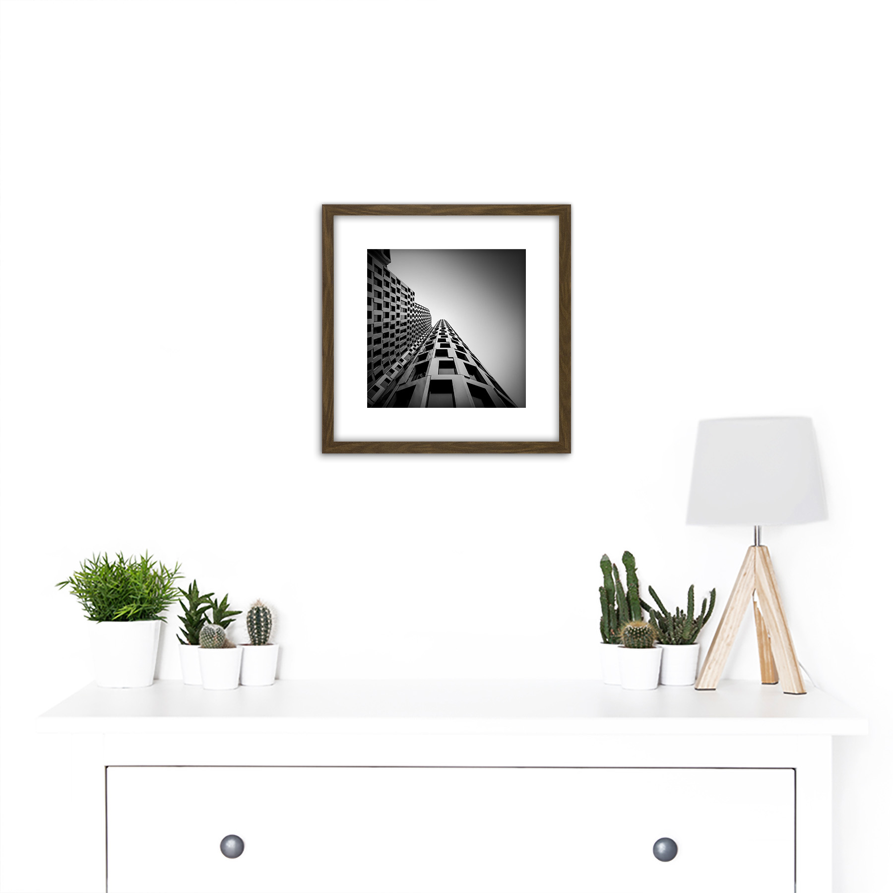 Warby Hotel Motel One Upper West Berlin Photo Square Framed Wall Art 9X9 In - Picture 7 of 17