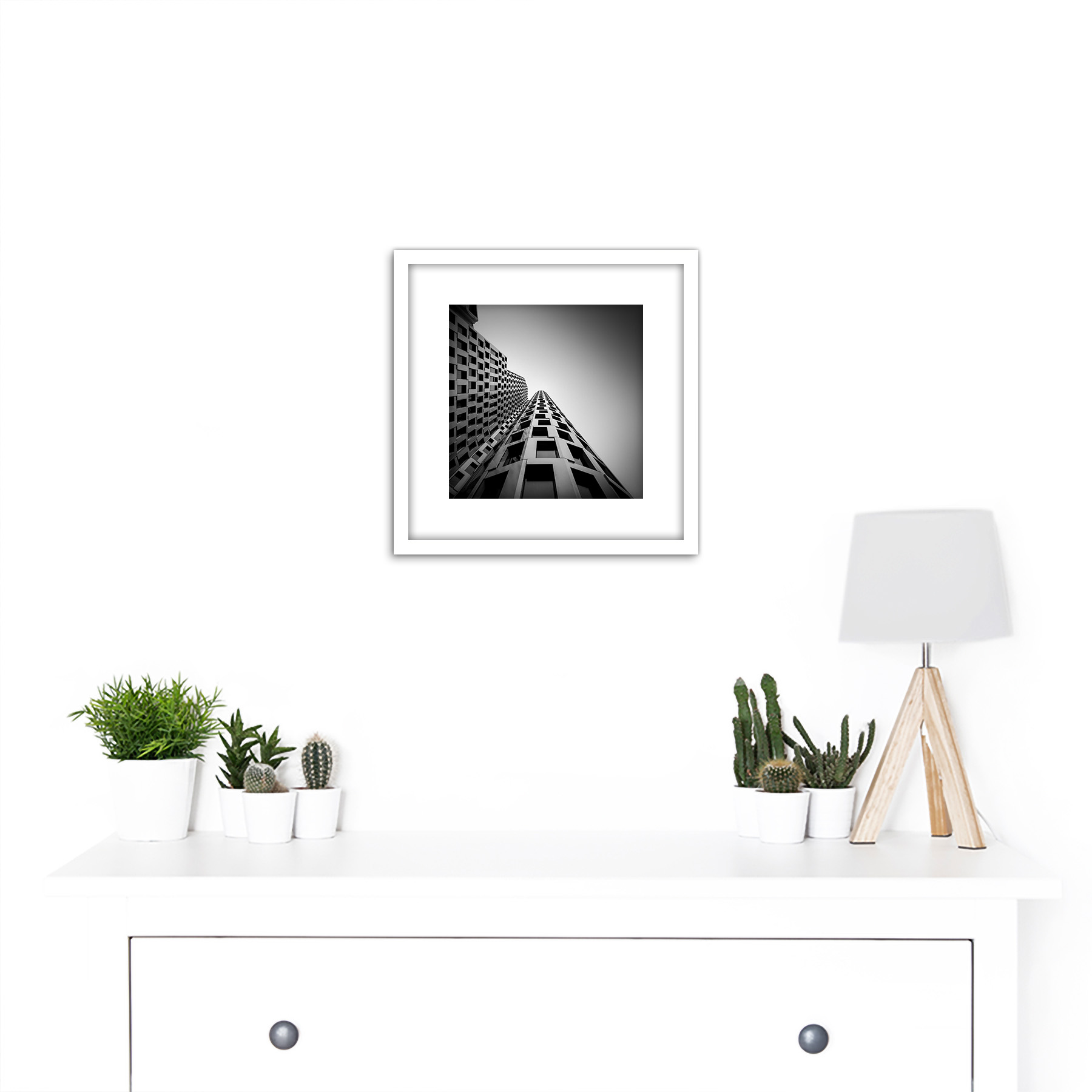 Warby Hotel Motel One Upper West Berlin Photo Square Framed Wall Art 9X9 In - Picture 15 of 17