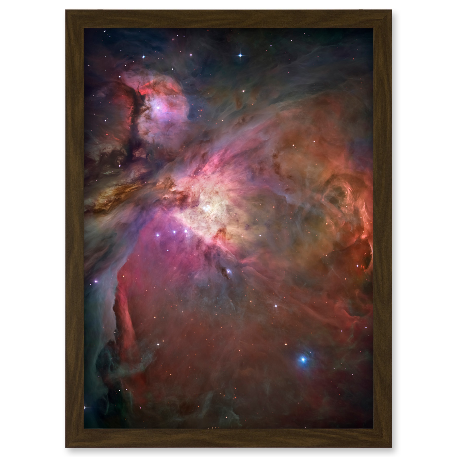 Hubble Space Telescope Orion Nebula Dramatic Star Formation Framed Art Print A3 - Picture 8 of 31