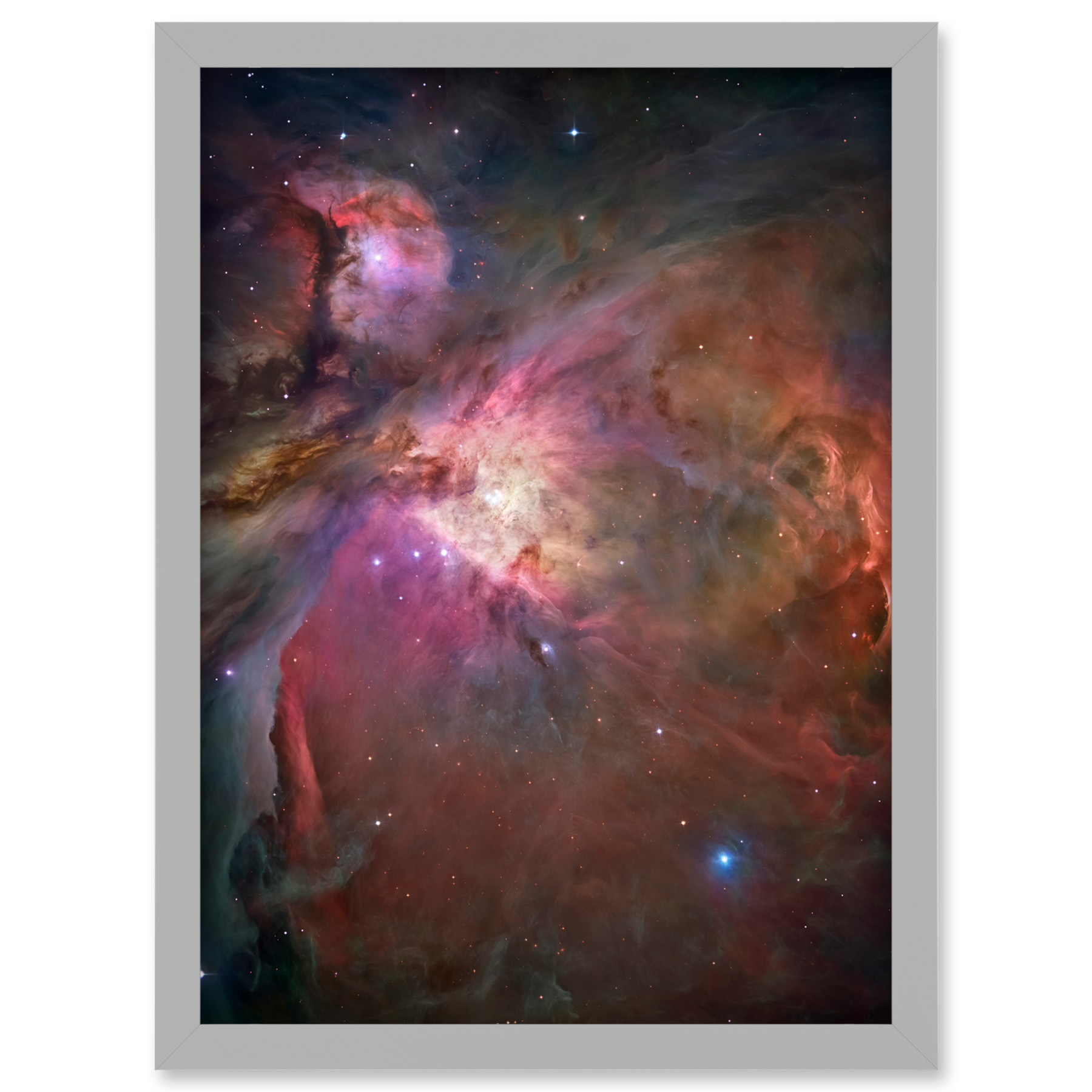 Hubble Space Telescope Orion Nebula Dramatic Star Formation Framed Art Print A3 - Picture 14 of 31