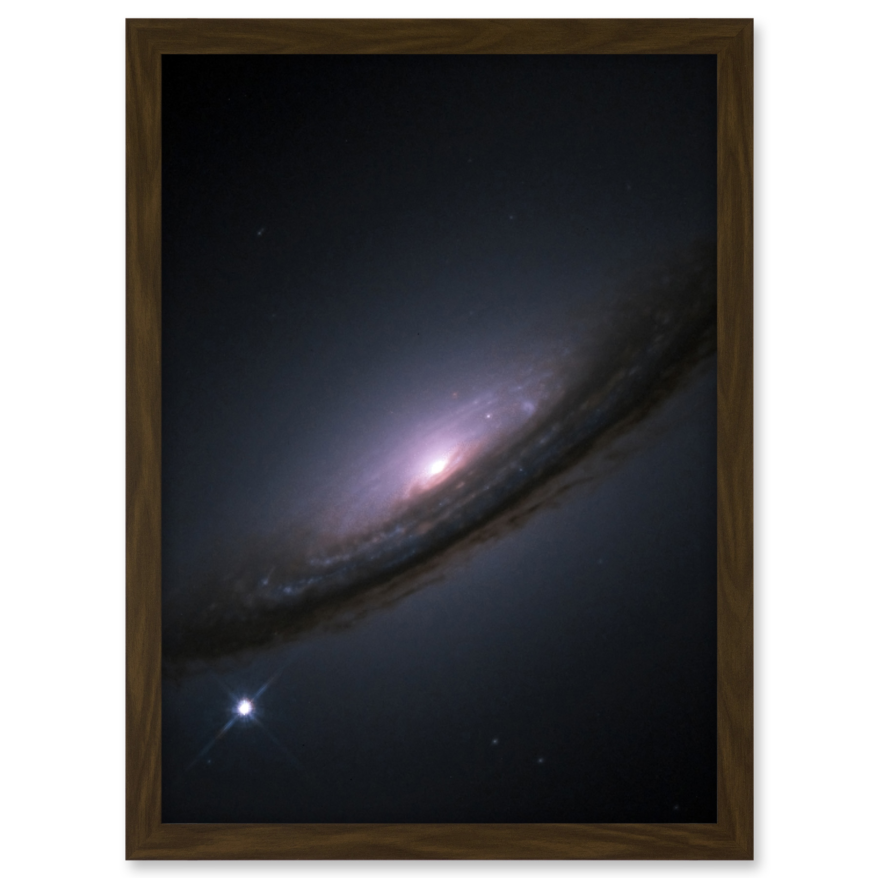 Hubble Weltraumteleskop Supernova 1994D Linsengalaxie NGC 4526 gerahmte Kunst A3 - Bild 8 von 31