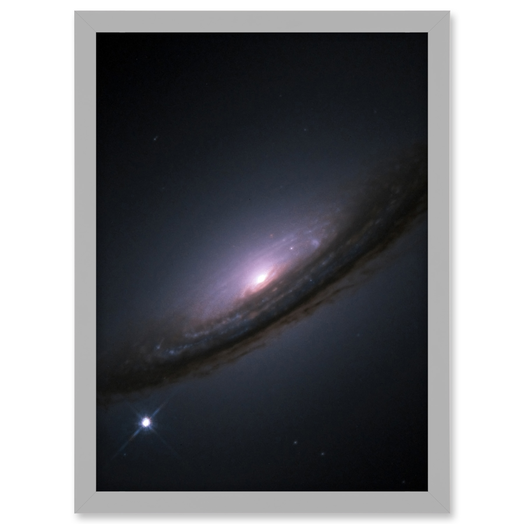 Hubble Weltraumteleskop Supernova 1994D Linsengalaxie NGC 4526 gerahmte Kunst A3 - Bild 14 von 31