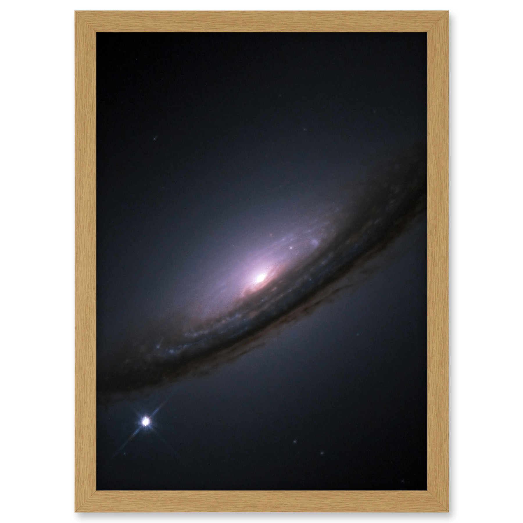 Hubble Weltraumteleskop Supernova 1994D Linsengalaxie NGC 4526 gerahmte Kunst A3 - Bild 20 von 31