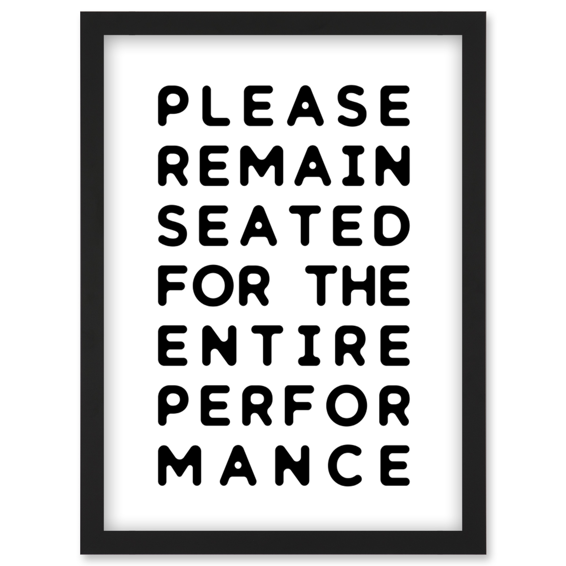 Lustiges WC Wandbild Bitte sitzen bleiben Badezimmer gerahmtes Kunstbild Druck A4 - Bild 2 von 31