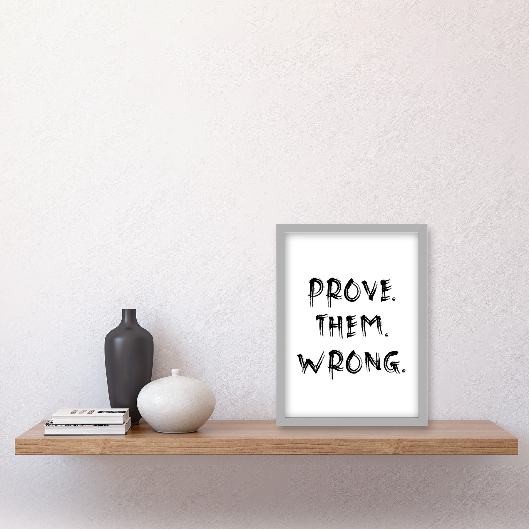 Prove Them Wrong Positive Motivational Gym Workout Framed Art Picture Print A4 - Picture 15 of 31