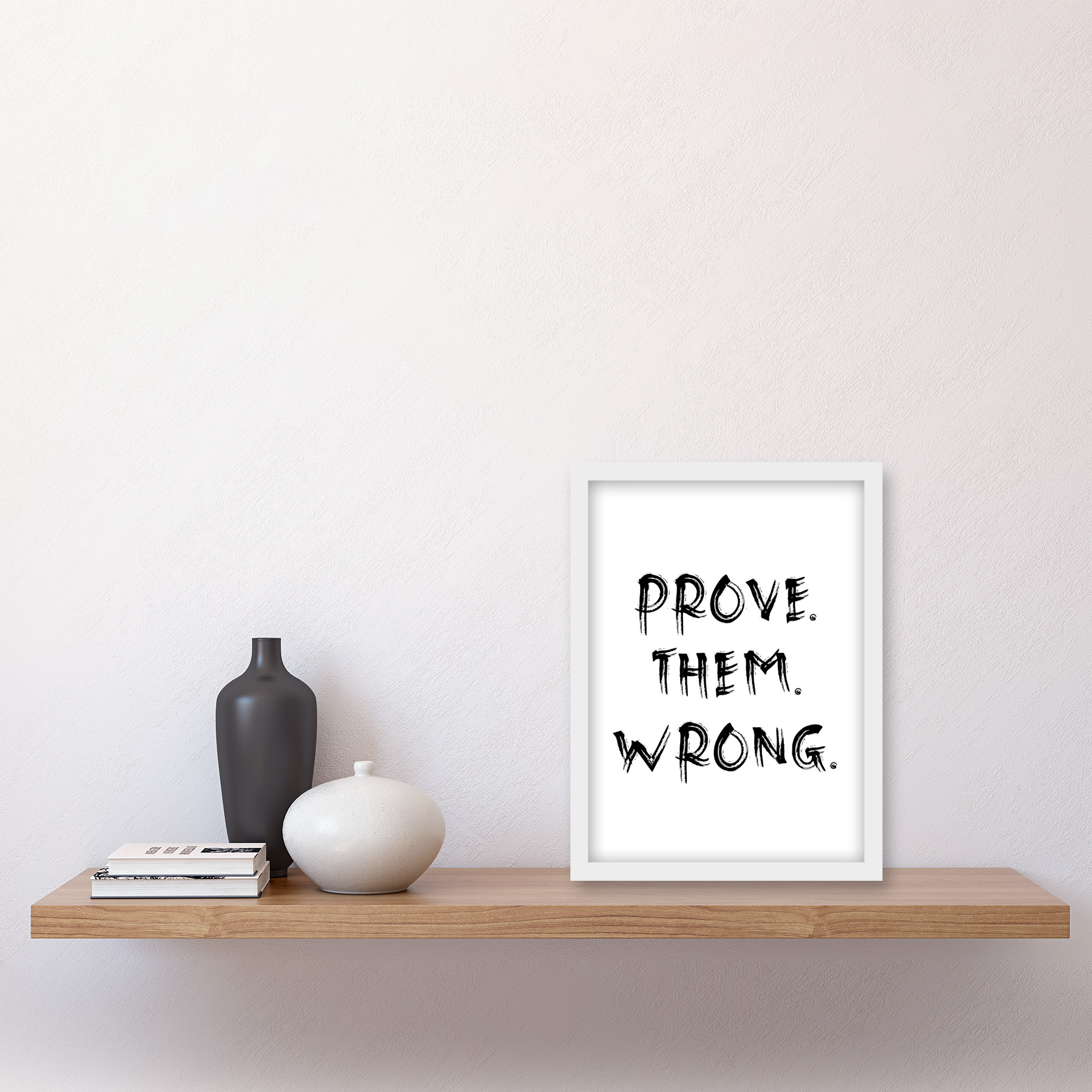 Prove Them Wrong Positive Motivational Gym Workout Framed Art Picture Print A4 - Picture 27 of 31