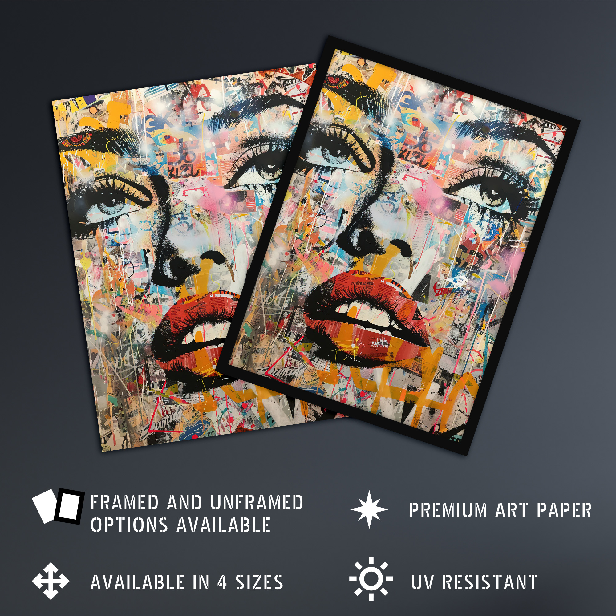 Pop-Art Geburtstagskarte Für Ihn – 17,5 X 12,5 Cm, Blanko Innen, Mit Umschlag, Von Artery8