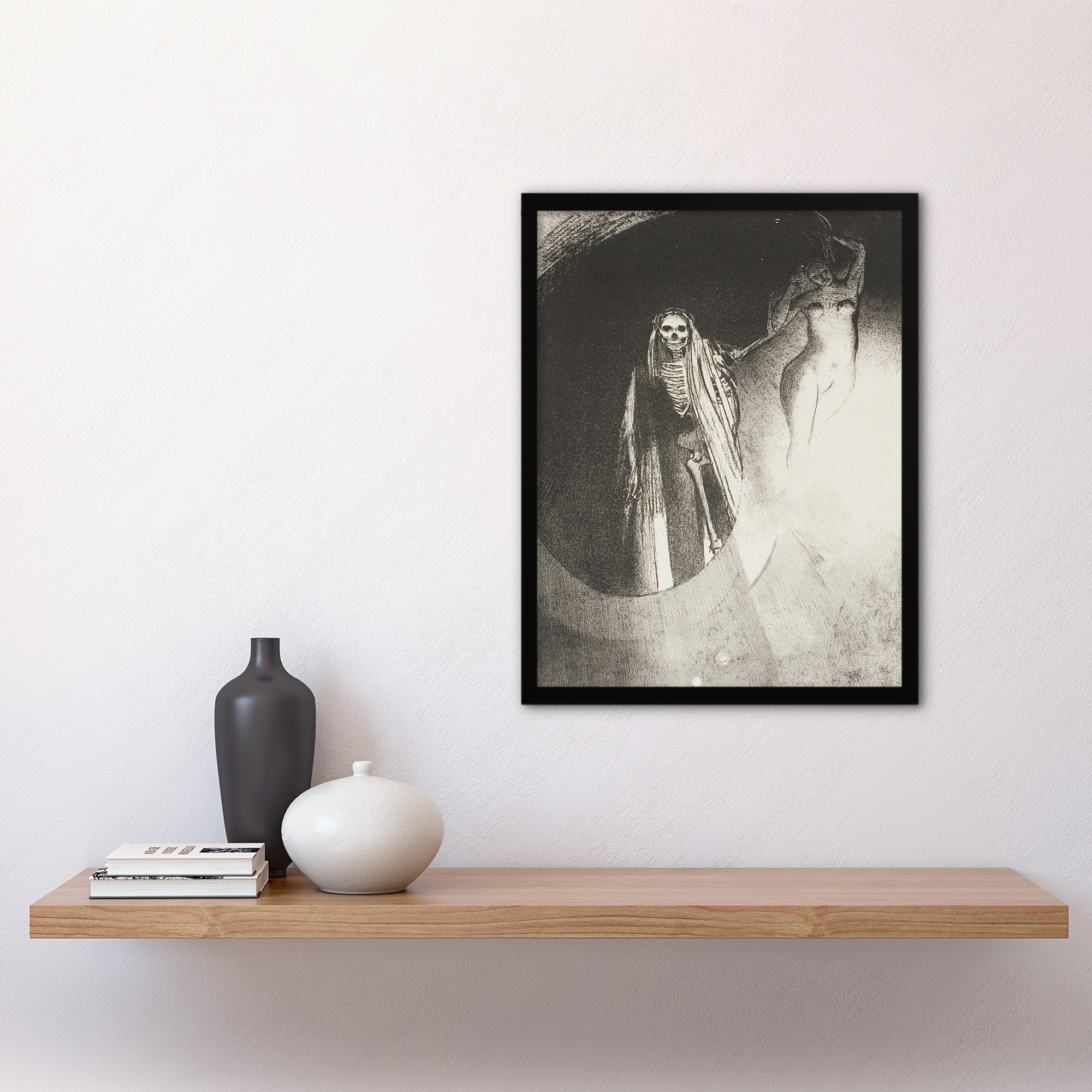 Odilon Redon Framed Wall Art Print Death Let Us Embrace Each Other Home Décor - Bild 3 von 9