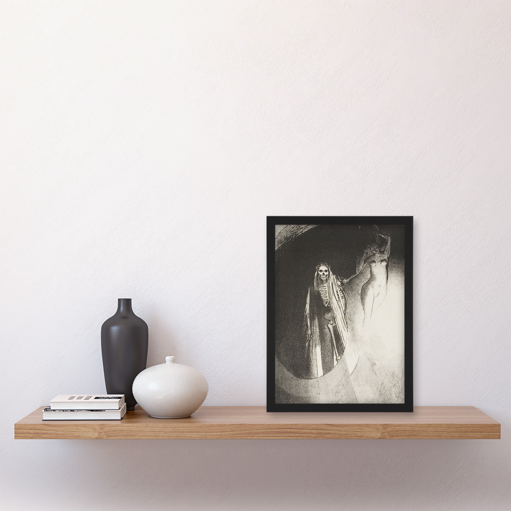 Odilon Redon Framed Wall Art Print Death Let Us Embrace Each Other Home Décor - Bild 7 von 9