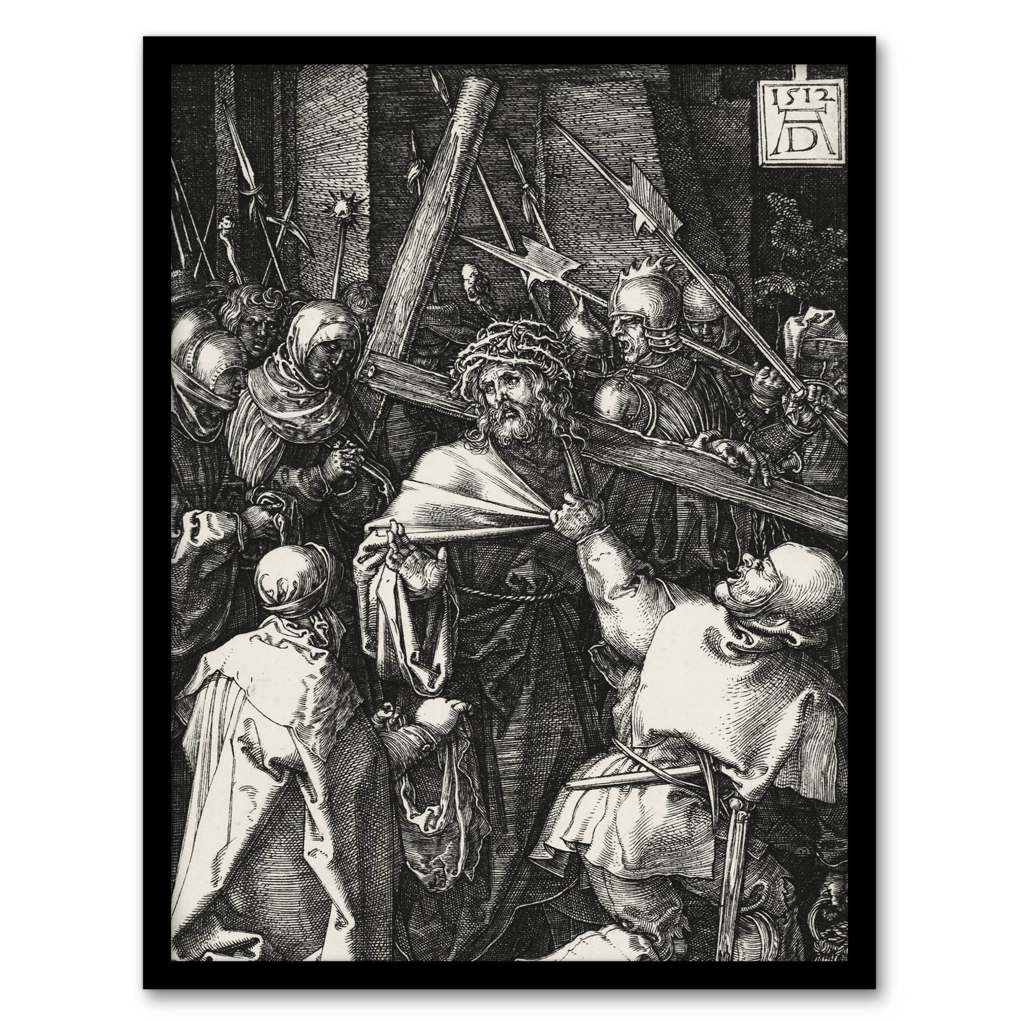 Bearing of the Cross Albrecht Durer Wall Art Poster Print