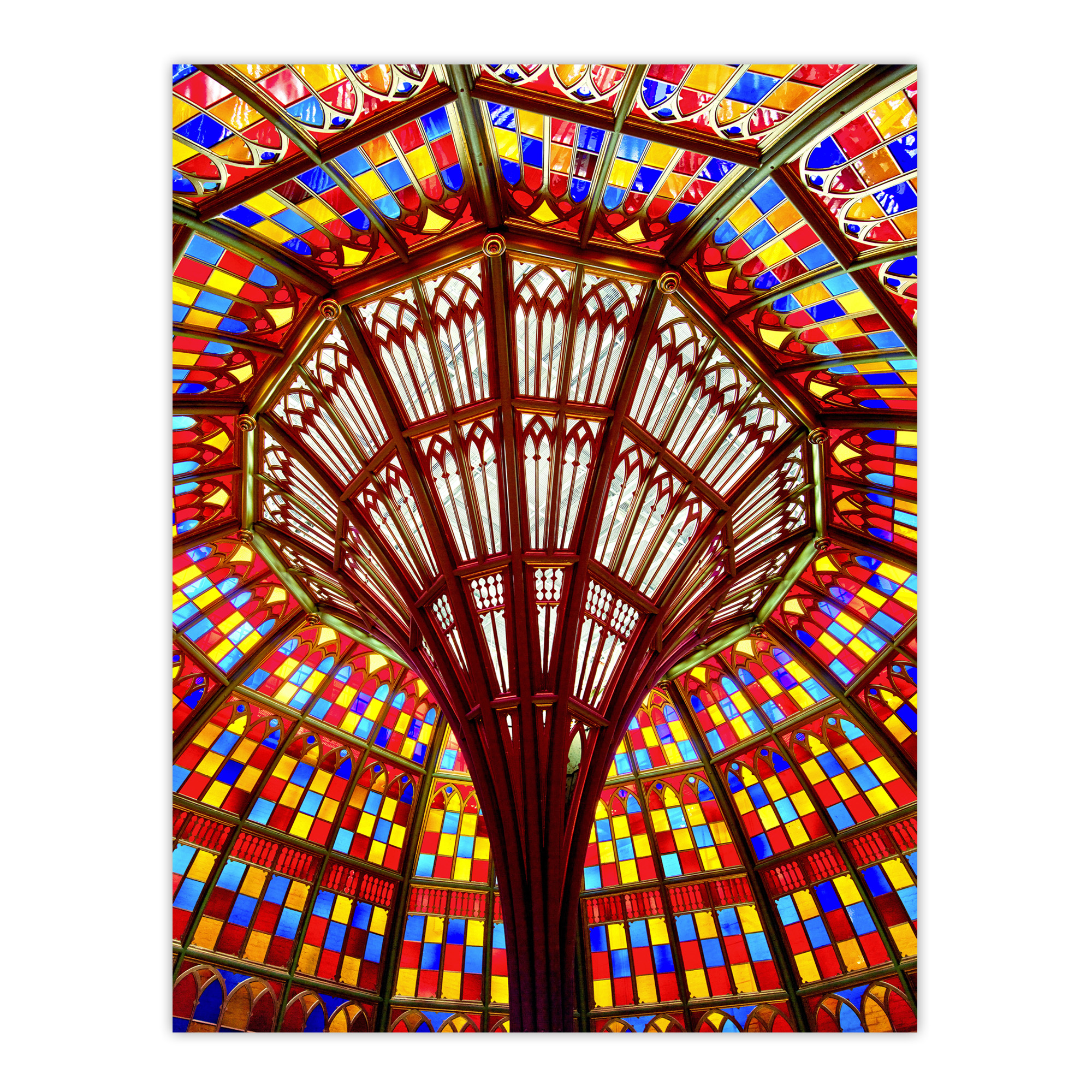 Louisiana State Capitol Building Glass Highsmith Wall Art Poster Print
