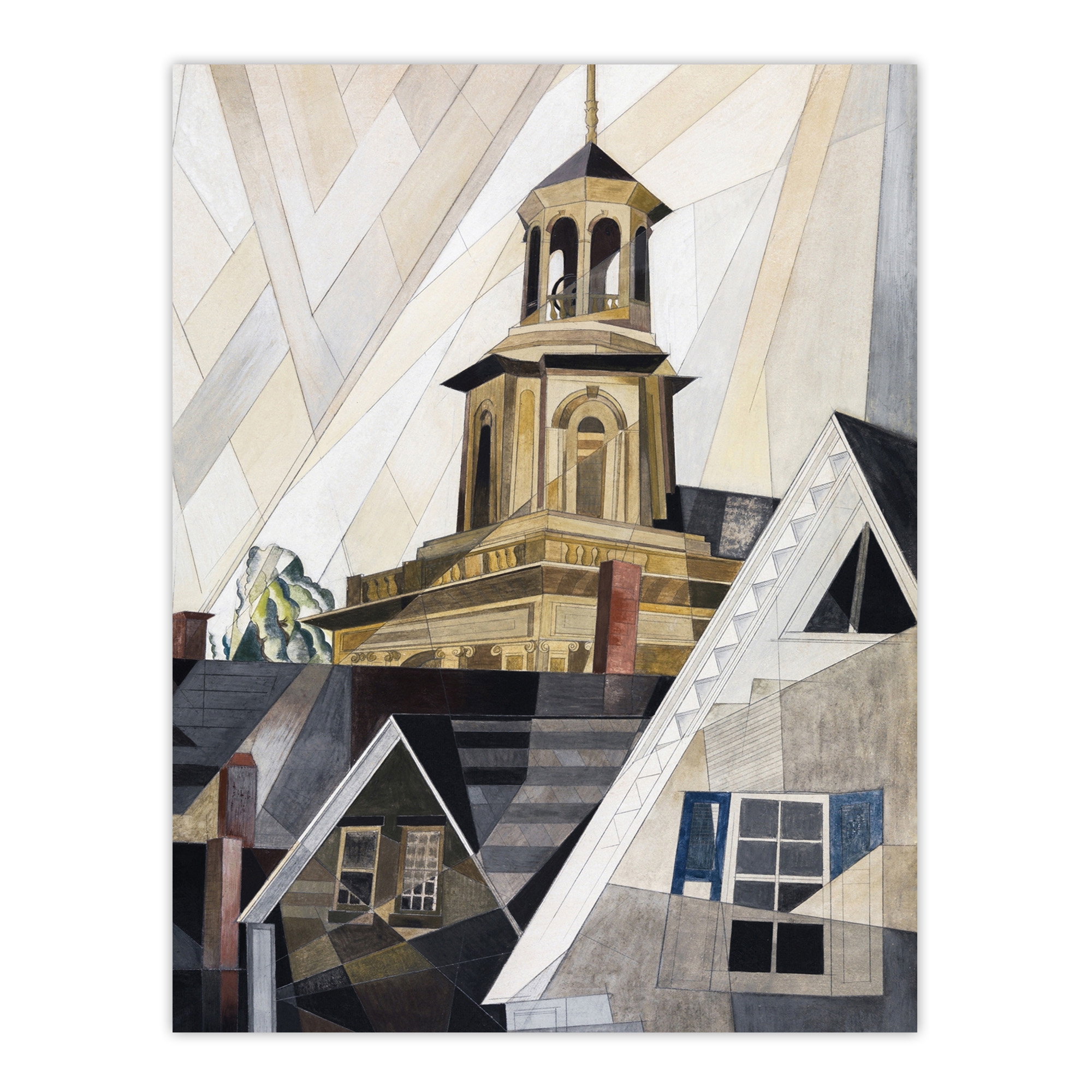 After Sir Christopher Wren Charles Demuth Wall Art Poster Print