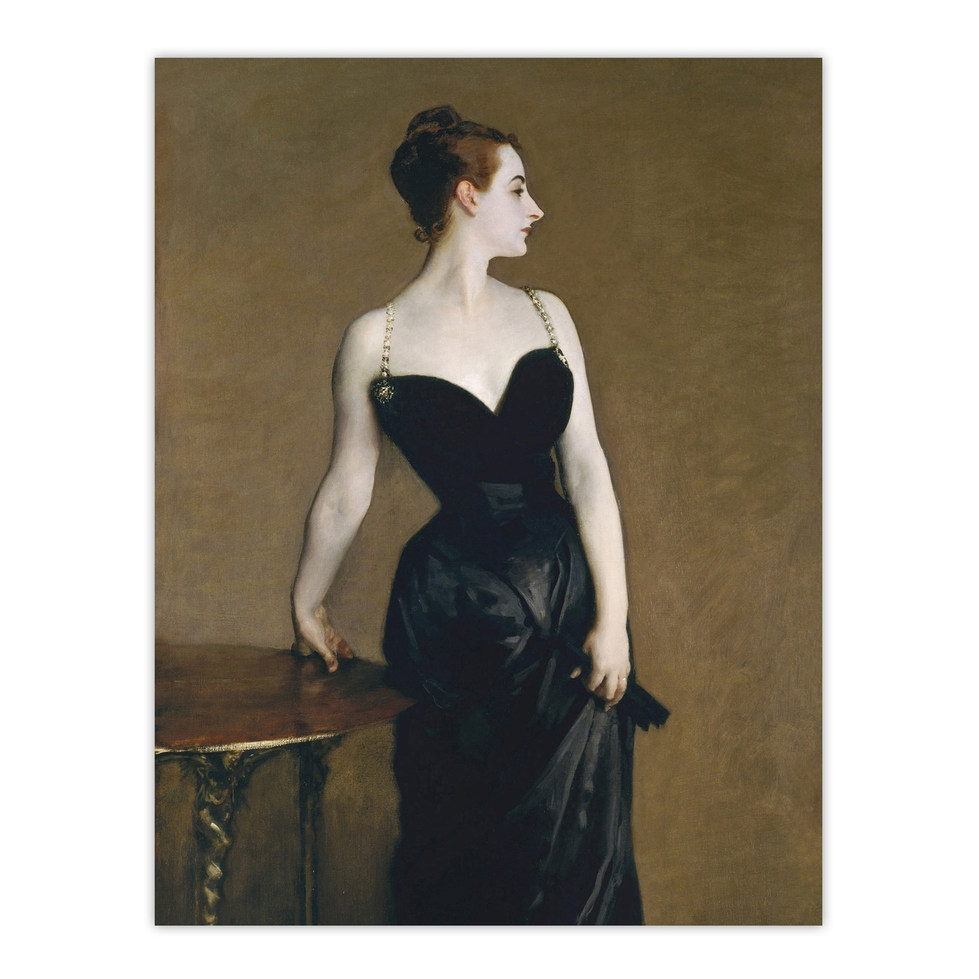 Madame X Portrait Painting Sargent Wall Art Poster Print