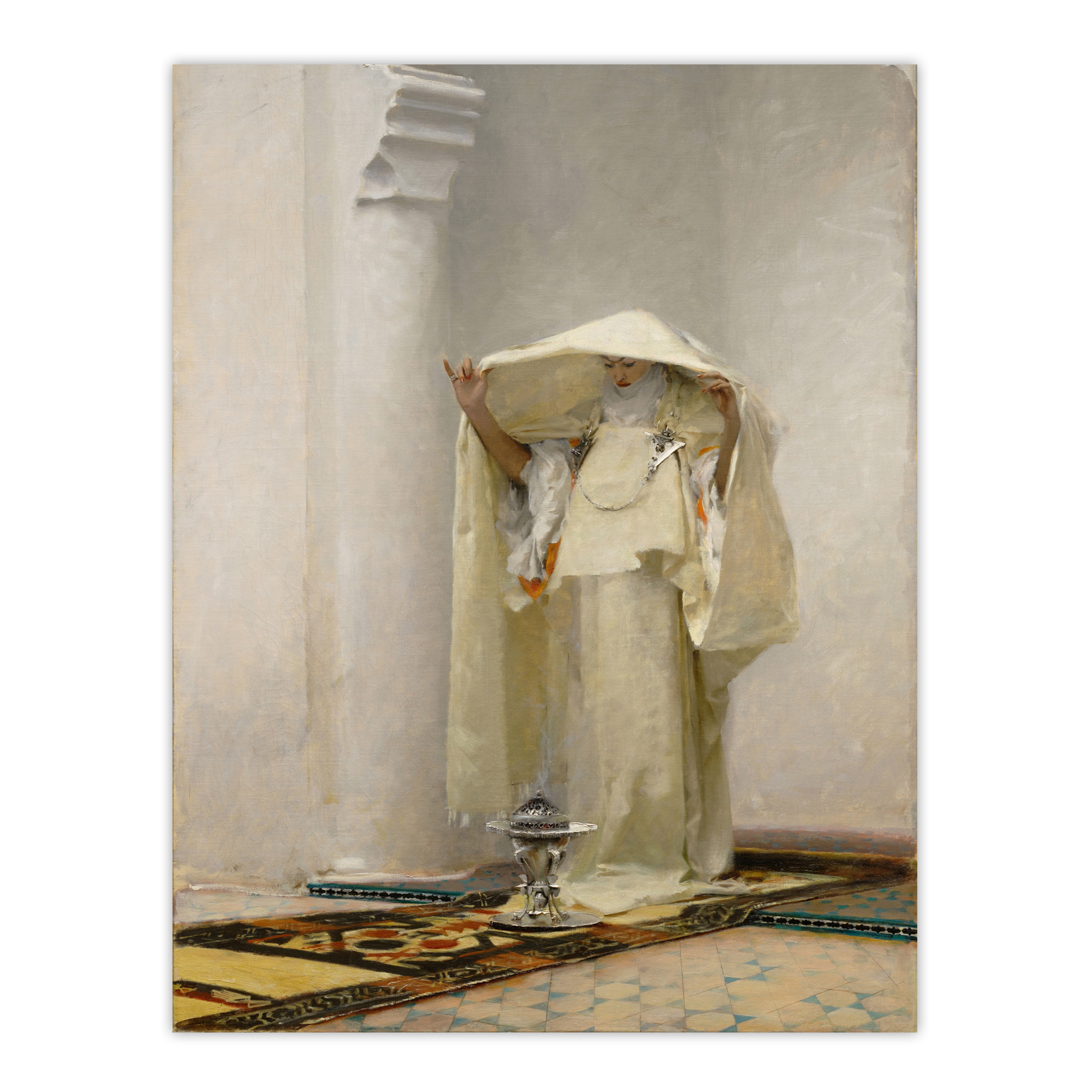 Smoke of Ambergris John Singer Sargent Wall Art Poster Print
