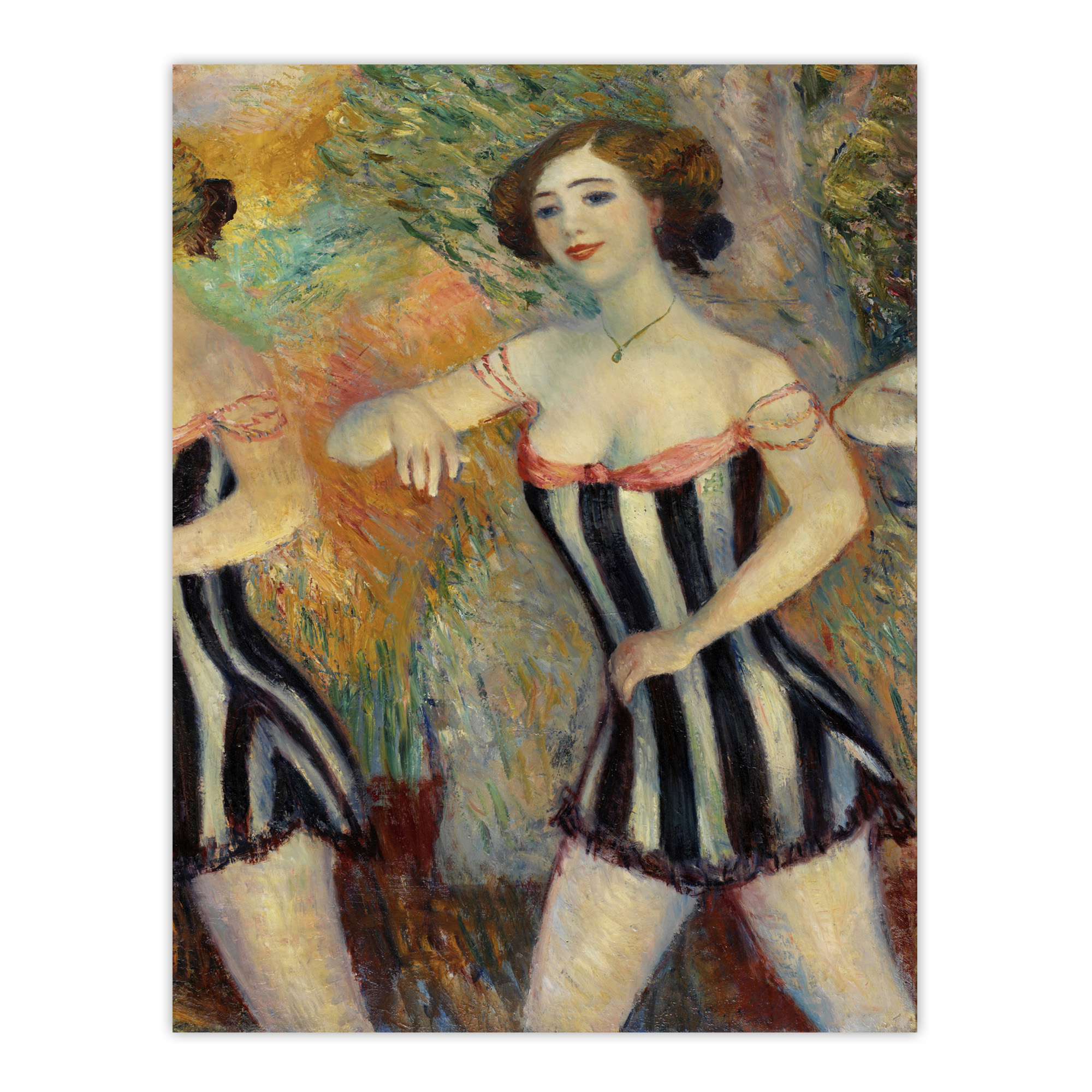 Pony Ballet Theater Dancer Glackens Wall Art Poster Print