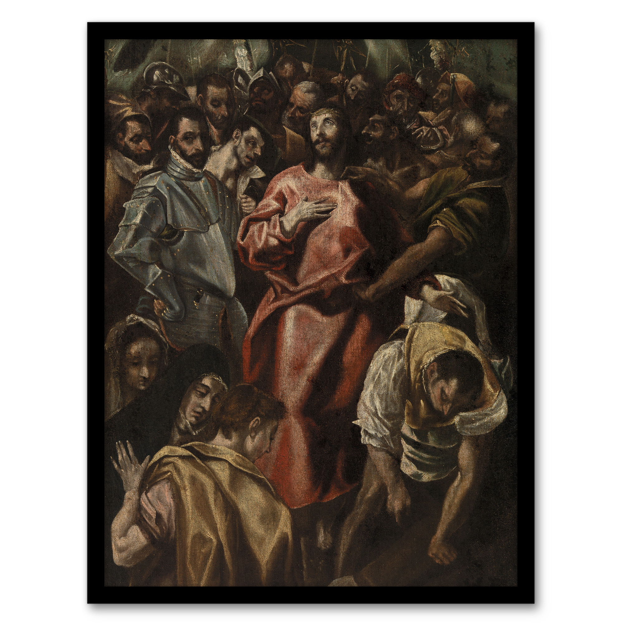 Espolio The Disrobing of Jesus Christ El Greco Wall Art Poster Print