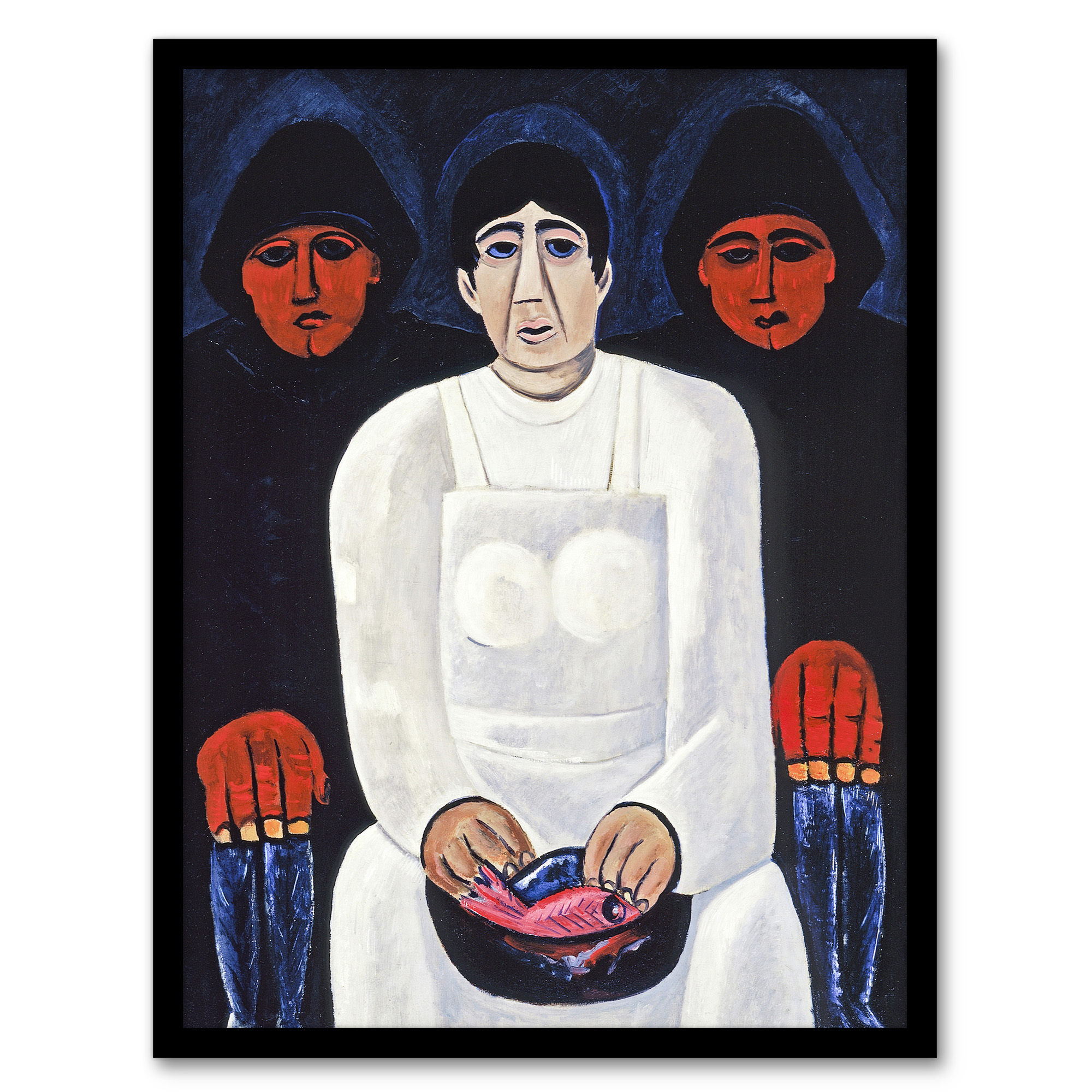 The Lost Felice Oil Painting Marsden Hartley Framed Wall Art Print A3/A4