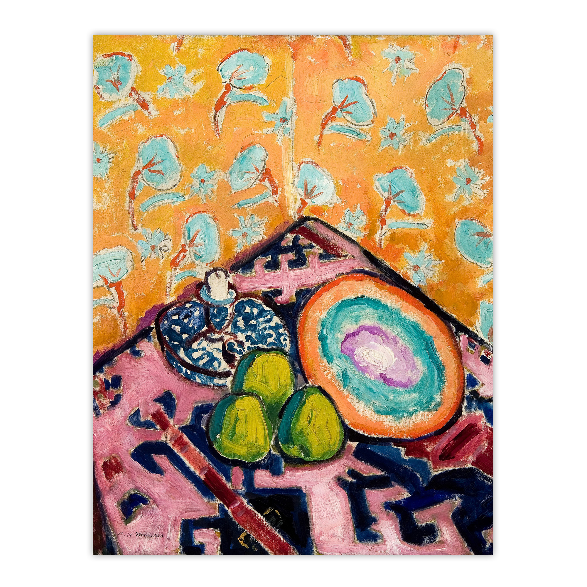 Alfred Henry Maurer Colourful Still Life Painting Wall Art Print