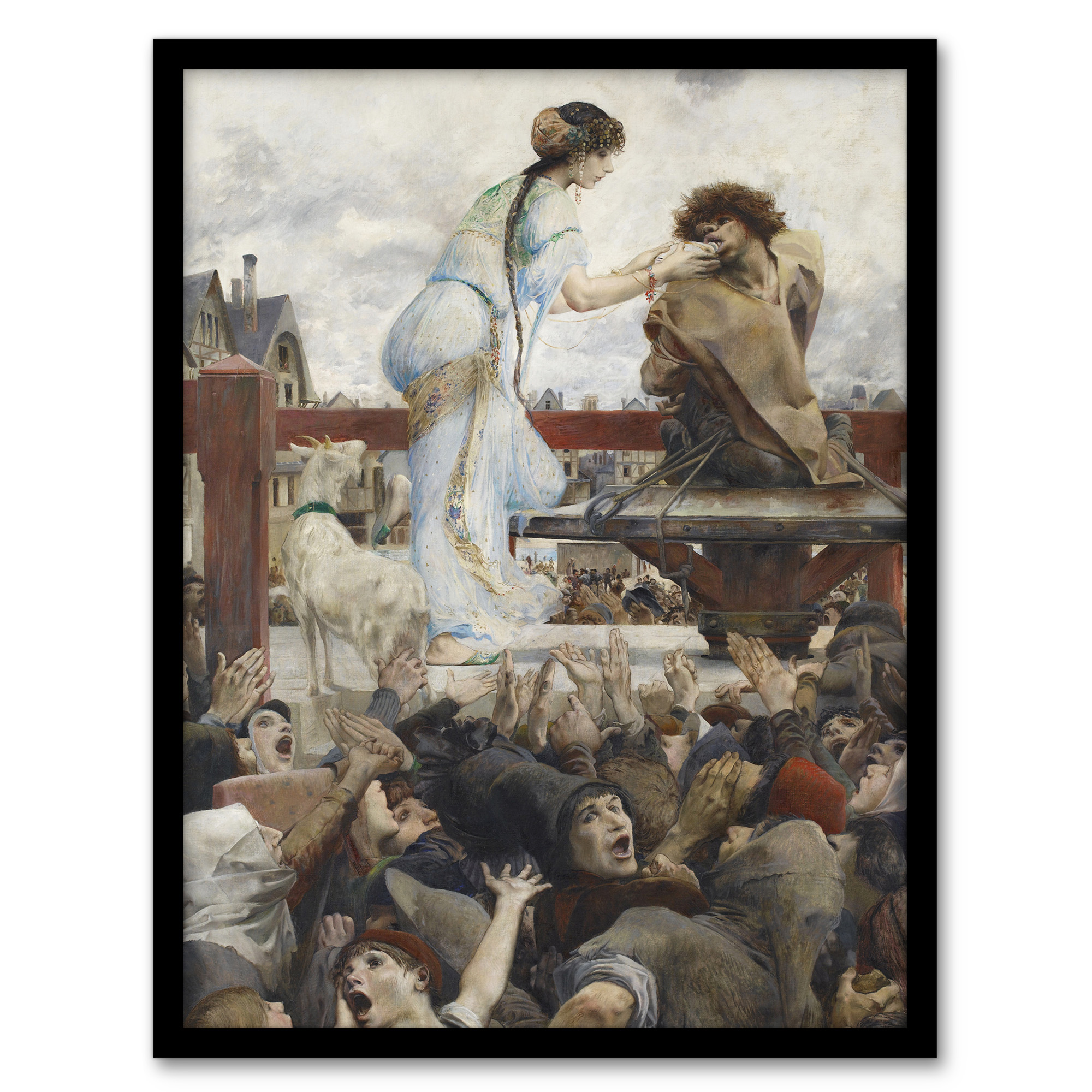 Luc Olivier Merson A Tear For a Drop of Water Wall Art Print