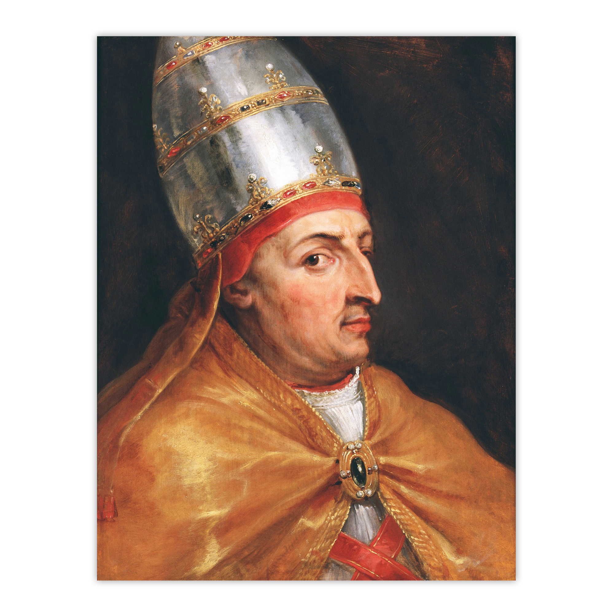 Peter Paul Rubens Portrait of Pope Nicholas V Wall Art Print