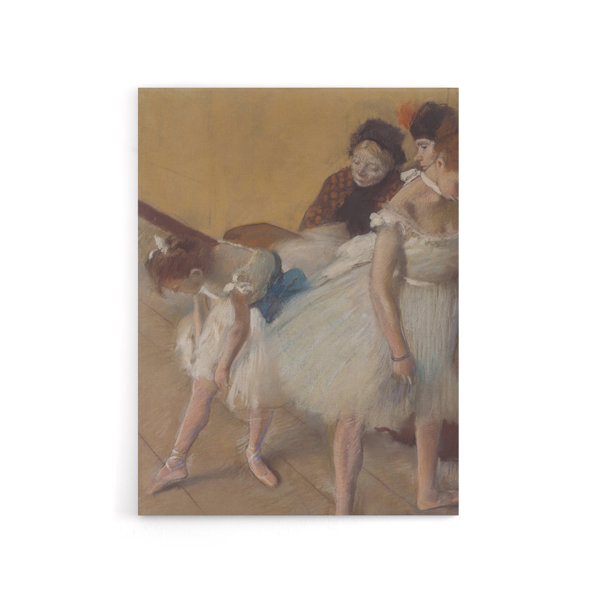 Ballerina Dance Examination Edgar Degas Vintage Canvas Wall Art