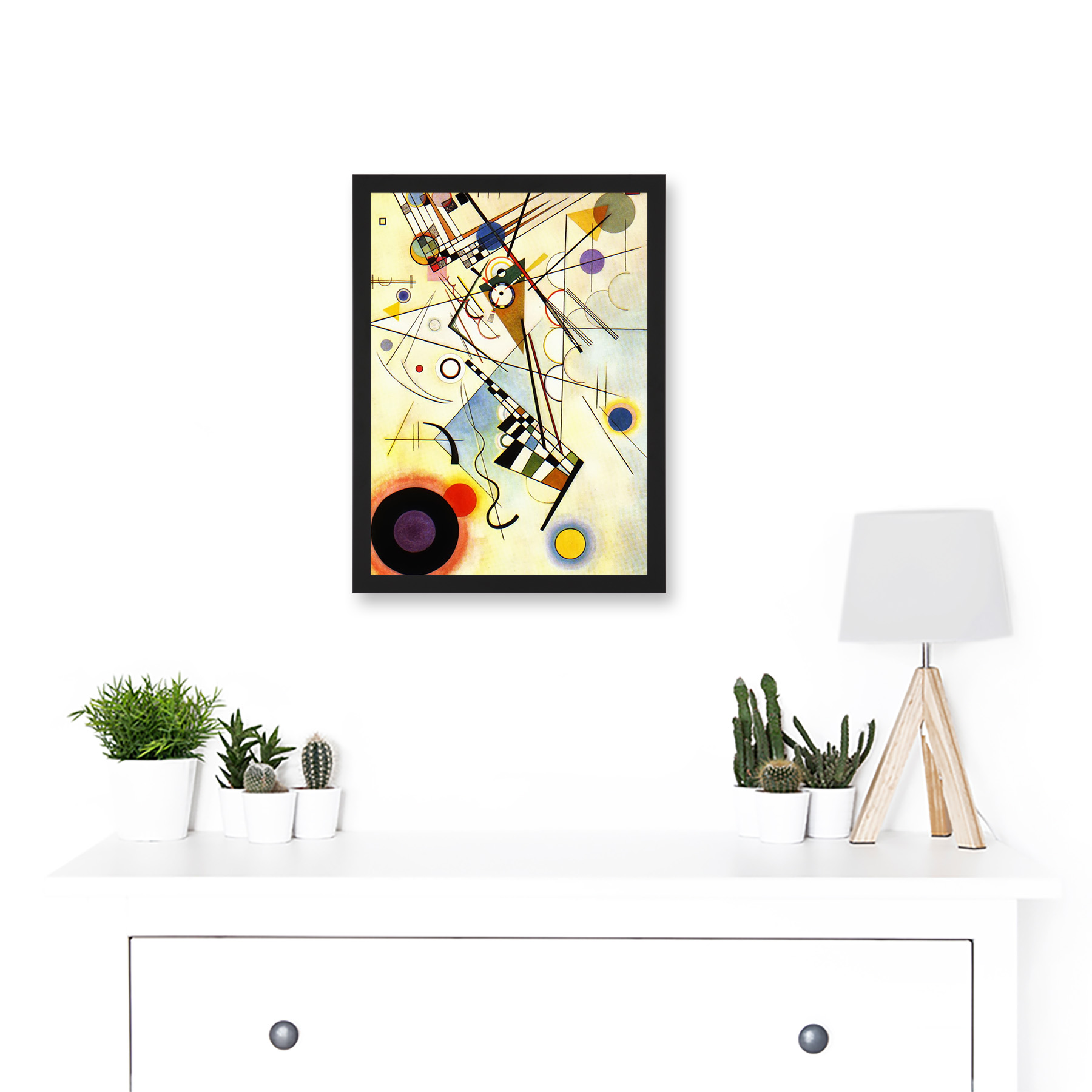 Kandinsky Komposition Viii A4 gerahmter Wandkunstdruck - Bild 3 von 21