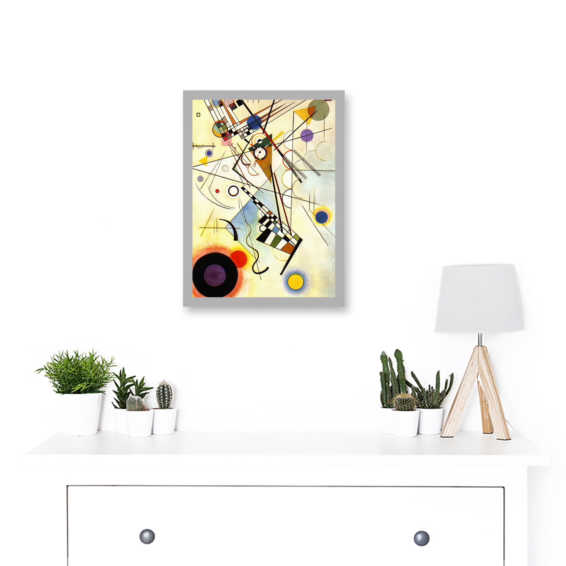 Kandinsky Komposition Viii A4 gerahmter Wandkunstdruck - Bild 11 von 21