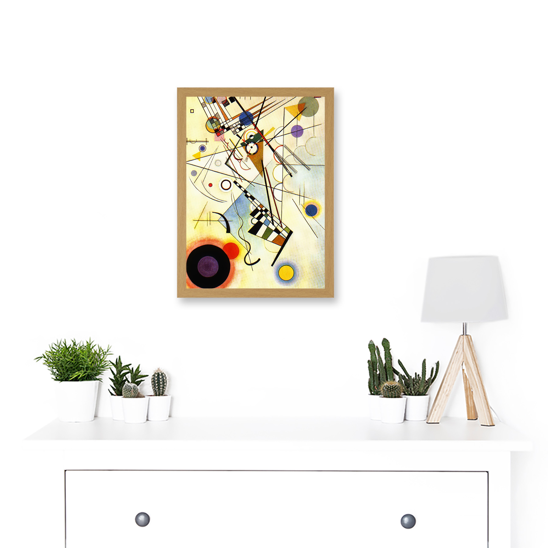 Kandinsky Komposition Viii A4 gerahmter Wandkunstdruck - Bild 15 von 21