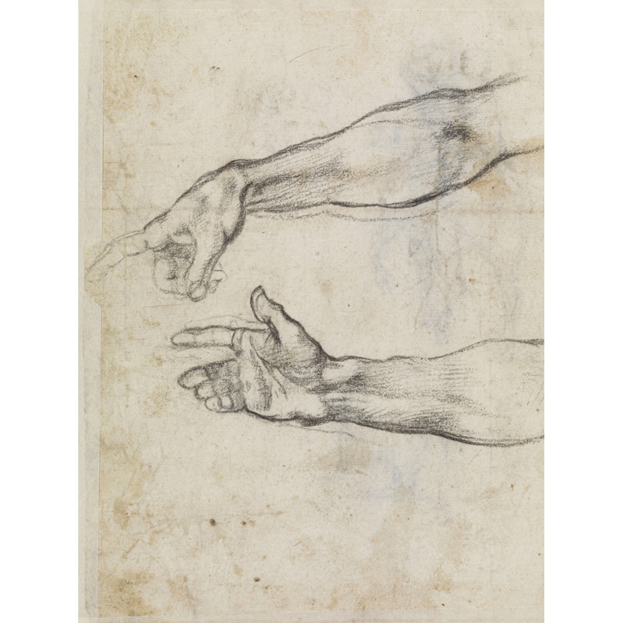 Michelangelo Fresko Noah Sixtinische Kapelle Skizze Gerahmter Druck 30x40 cm - Bild 26 von 29