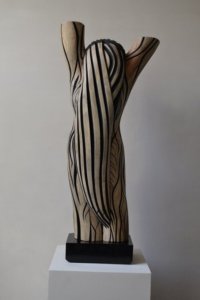 Figure in Stripes