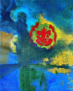 Abstract Ganesh 