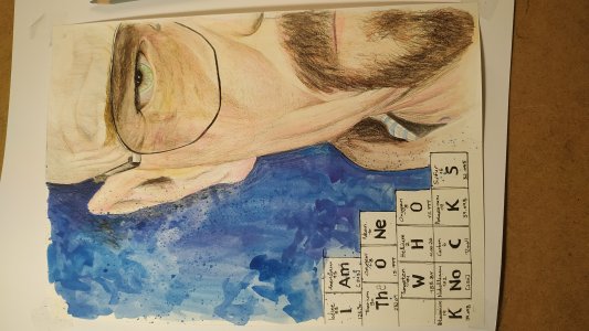 Heisenberg watercolour 