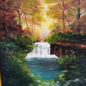 The Woodland Waterfall