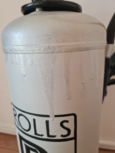 Extincteur décoratif Rolls Royce