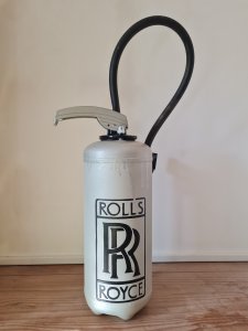 Extincteur décoratif Rolls Royce