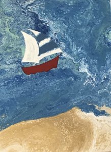 « MON PETIT BATEAU ROUGE »