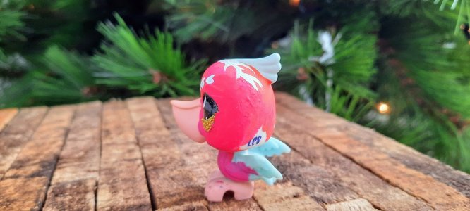 Little Pet Shop Custom/ monkey/custom painted LPS/LPS custom personalised/ cute small gift/LGBTQ+ custom made flag/ Gay flag