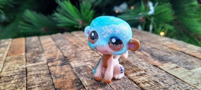 Little Pet Shop Custom/custom painted LPS/LPS custom personalised/ cute small gift/LGBTQ+ custom made flag/ Gay flag