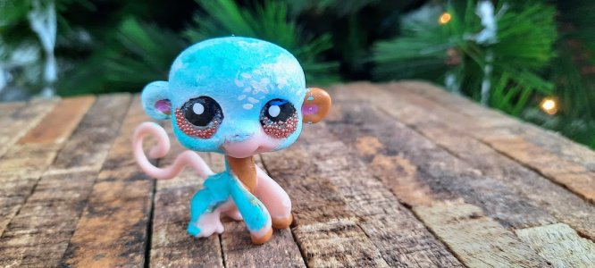 Little Pet Shop Custom/custom painted LPS/LPS custom personalised/ cute small gift/LGBTQ+ custom made flag/ Gay flag