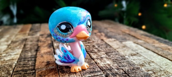 Little Pet Shop Custom/custom painted LPS/LPS custom personalised/ cute small gift/LGBTQ+ custom made flag/ Gay flag