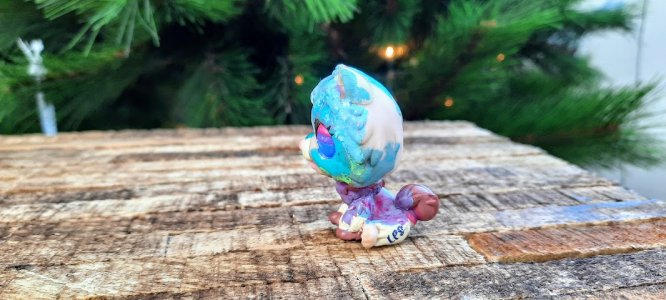 Dog/ Little Pet Shop Custom/custom painted LPS/LPS custom personalised/ cute small gift/LGBTQ+ custom made flag/ Gay flag