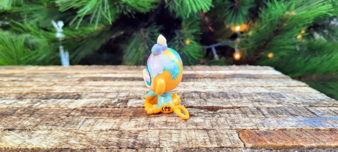 Monkey/ Little Pet Shop Custom/custom painted LPS/LPS custom personalised/ cute small gift/LGBTQ+ custom made flag/ Gay flag