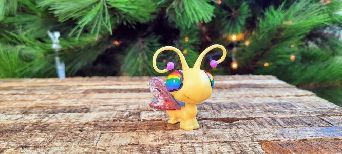 butterfly /Little Pet Shop Custom/custom painted LPS/LPS custom personalised/ cute small gift/LGBTQ+ custom made flag/ Gay flag