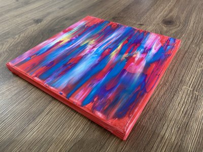 The reflexion of the sunrise