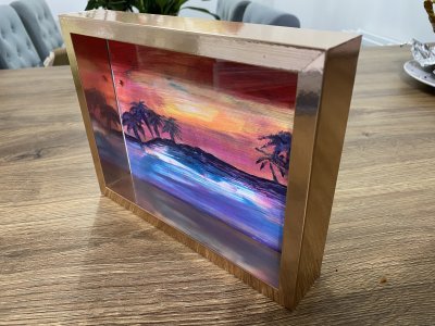 Landscape with Palm trees