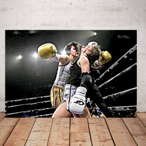 Art boxing, boxer photograph, plexiglass print
